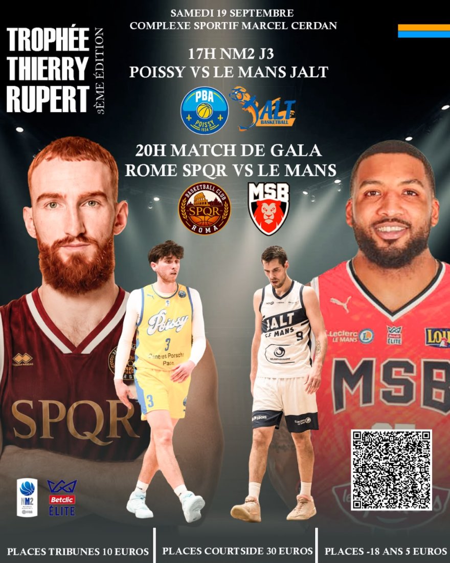 Trophée Thierry Rupert – 3e édition : rendez-vous le 19 septembre à Poissy