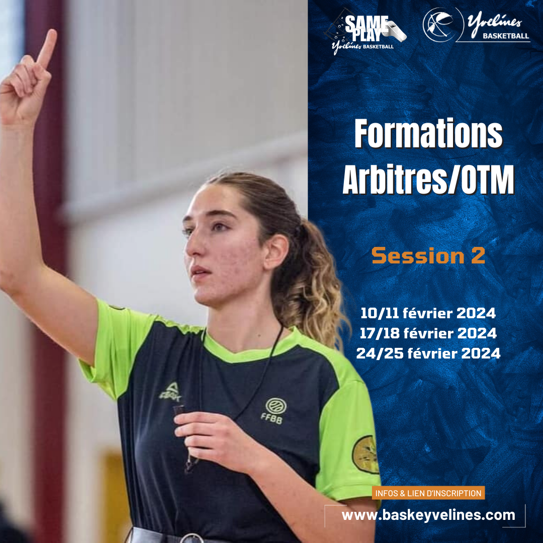 Formation Arbitres : 2ème session !