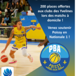 Opération “200 places Offertes” – Poissy Basket Association – Phase 2