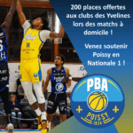 Opération “200 places Offertes” – Poissy Basket Association