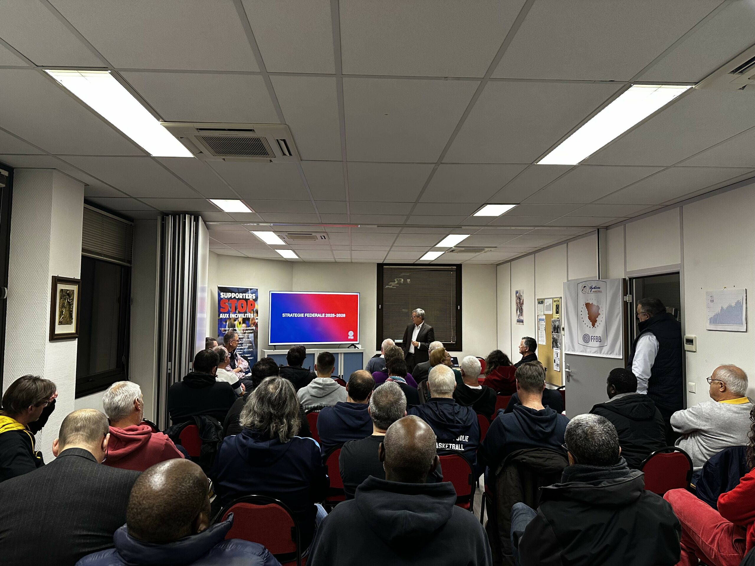 Le Président de la FFBB en visite au Comité des Yvelines